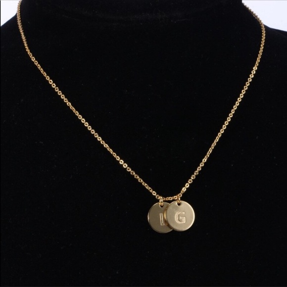 NEW DAINTY GOLD INITIAL PENDANT NECKLACE - Picture 4 of 4